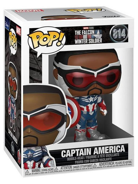 Funko POP #814 Marvel The Falcon and the Winter Soldier Captain America Figure